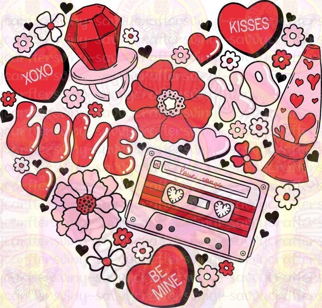 Heart of Love, Music & Candy - Savvy Crafters Vinyl & Gifts