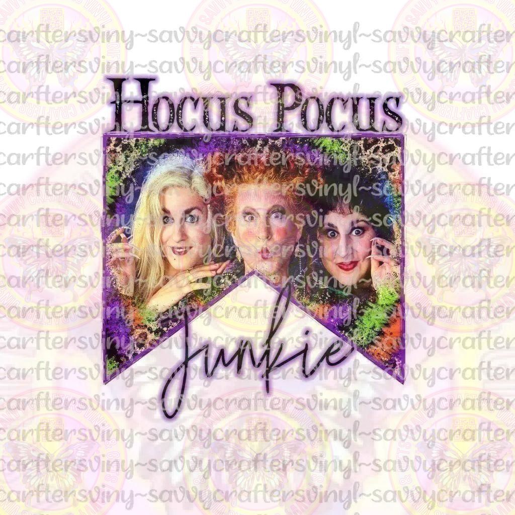 Hocus Pocus Junkie - Savvy Crafters Vinyl & Gifts