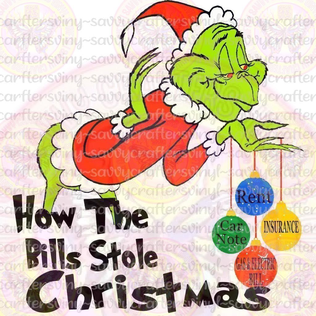 How The Bills Stole Christmas - Savvy Crafters Vinyl & Gifts