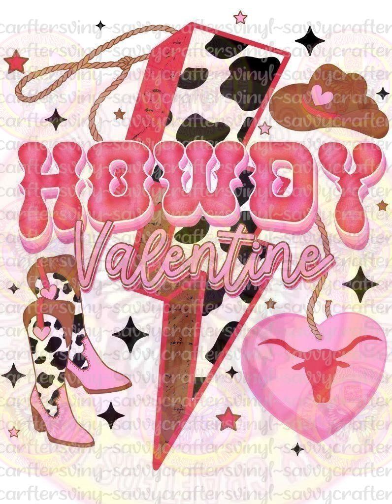 Howdy Valentine - Savvy Crafters Vinyl & Gifts