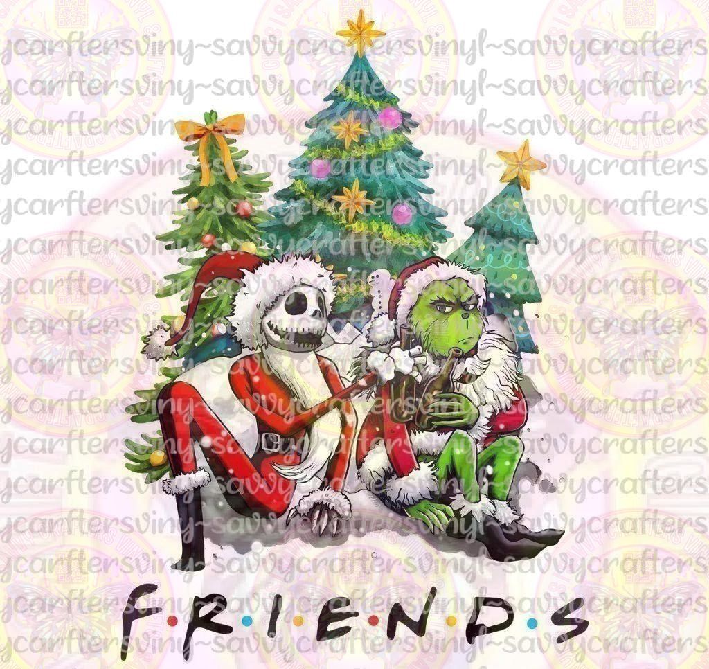 Jack Grinch Santa Friends - Savvy Crafters Vinyl & Gifts