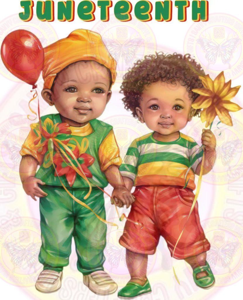 Juneteenth Toddler kids - Savvy Crafters Vinyl & Gifts