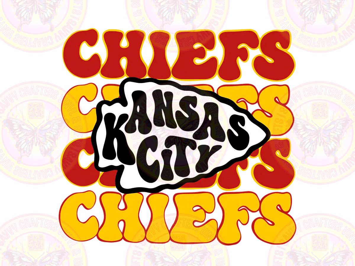 KC Chiefs Arrowhead - Savvy Crafters Vinyl & Gifts