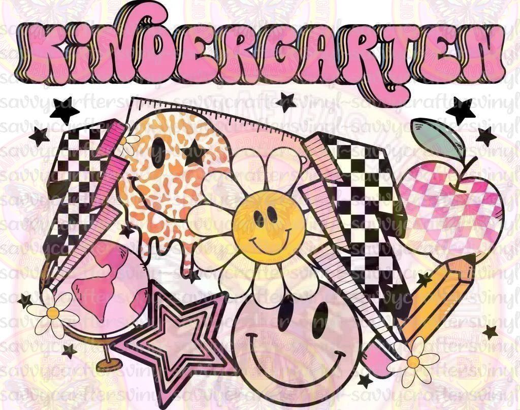 Kindergarten Groovy - Savvy Crafters Vinyl & Gifts