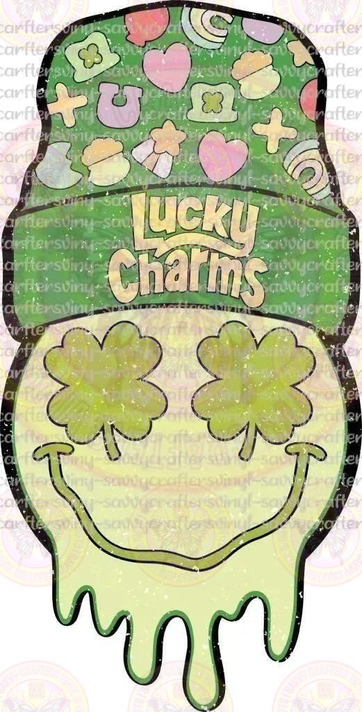 Lucky Beanie Charms Face - Savvy Crafters Vinyl & Gifts