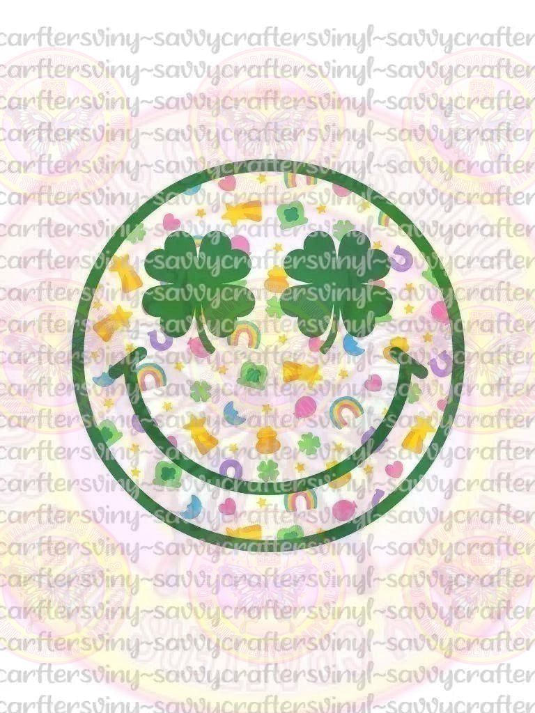 Lucky Charm Smile Face - Savvy Crafters Vinyl & Gifts