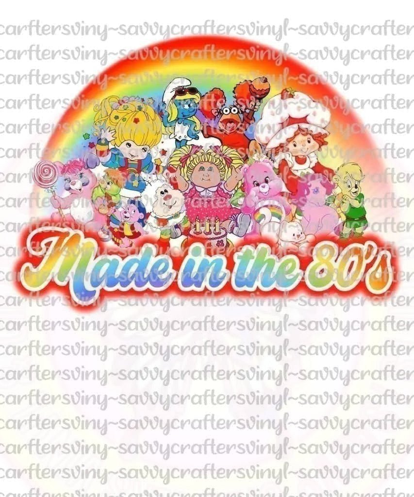 Made in the 80's - Savvy Crafters Vinyl & Gifts
