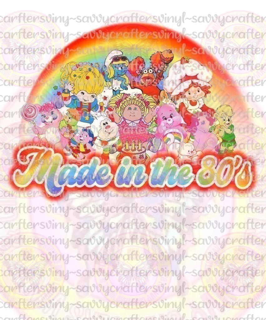 MADE IN THE 80'S Cartoons and Toys - Savvy Crafters Vinyl & Gifts