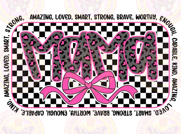 Mama Coquette retro 50's Black text - Savvy Crafters Vinyl & Gifts