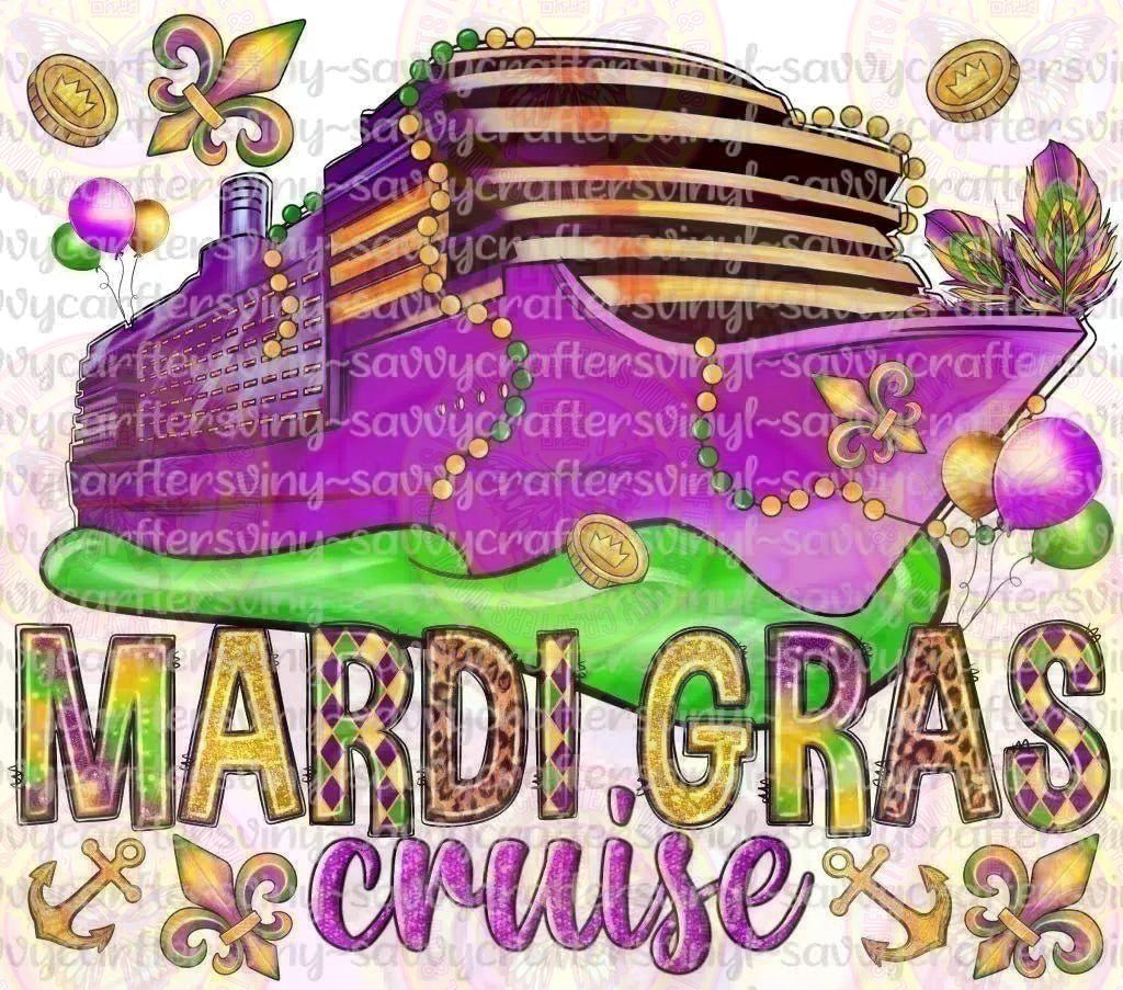 Mardi Gras Cruise - Savvy Crafters Vinyl & Gifts