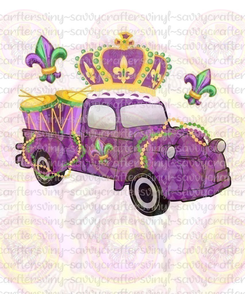 Mardi Gras Party Truck - Savvy Crafters Vinyl & Gifts