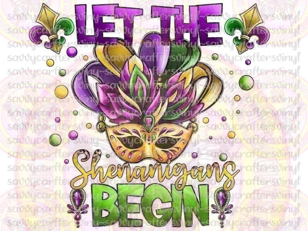 Mardi Gras Shenanigans - Savvy Crafters Vinyl & Gifts