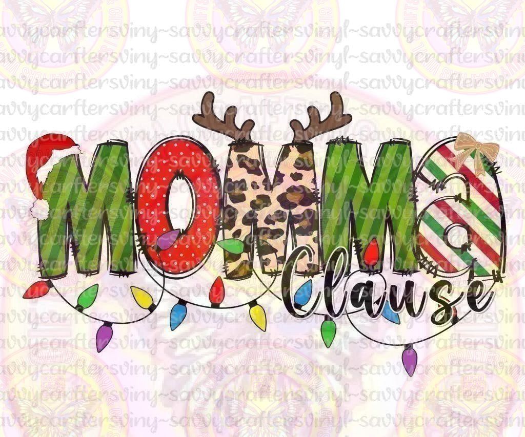 Momma Claus - Savvy Crafters Vinyl & Gifts
