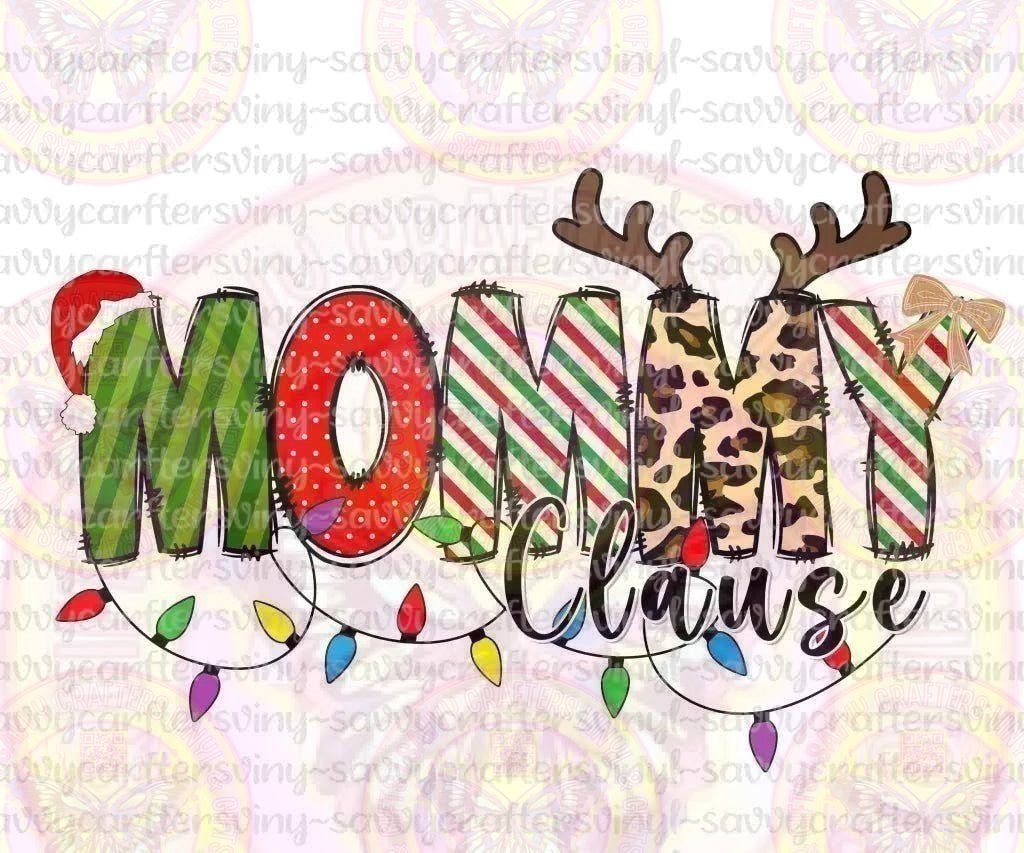 Mommy Claus - Savvy Crafters Vinyl & Gifts