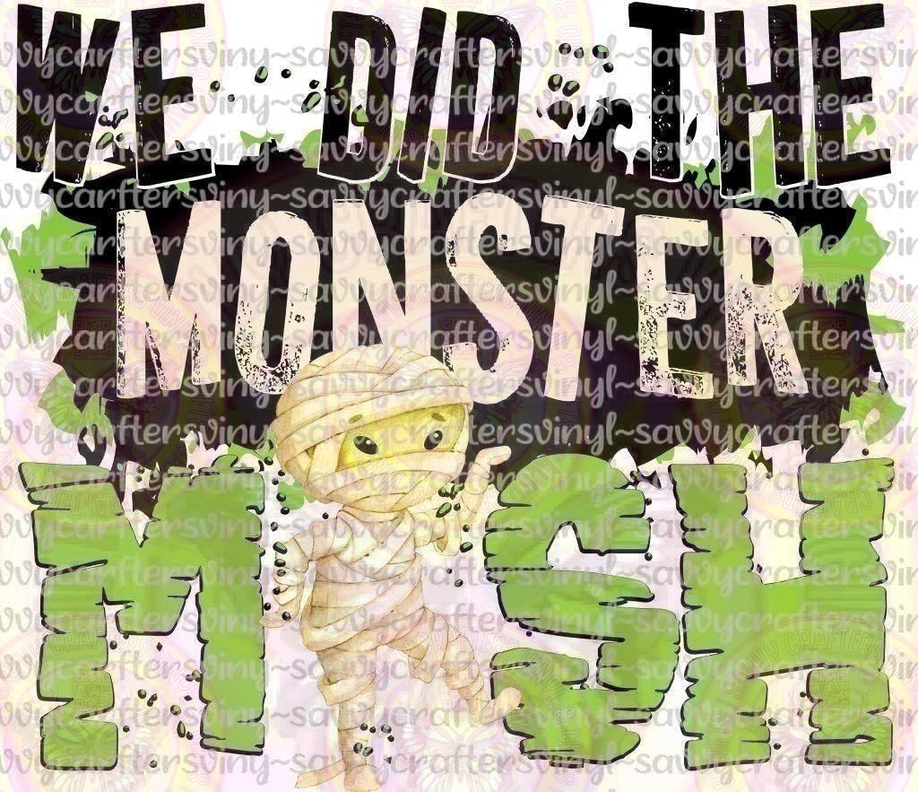 Monster Mash - Savvy Crafters Vinyl & Gifts