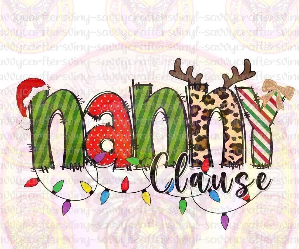 Nanny Claus - Savvy Crafters Vinyl & Gifts