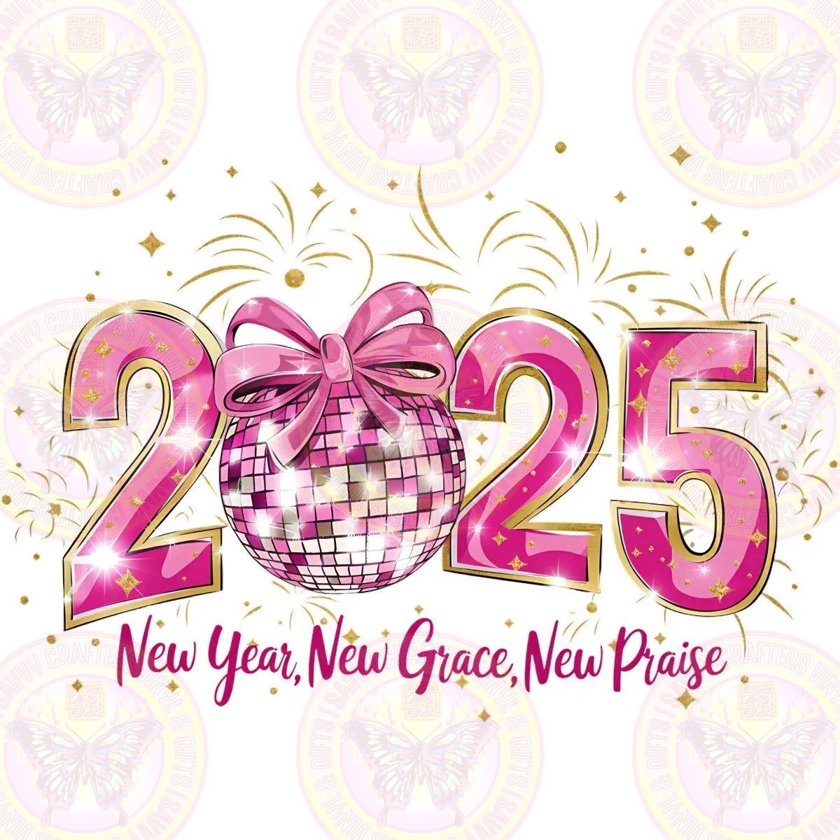 New Year Sparkle Boom - Savvy Crafters Vinyl & Gifts