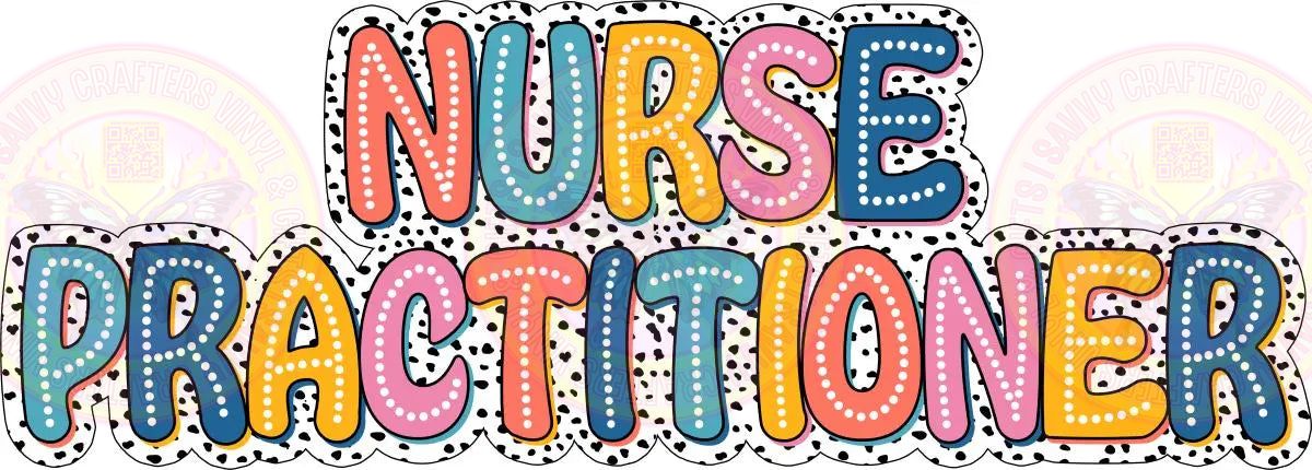 Nurse Practitioner - Savvy Crafters Vinyl & Gifts