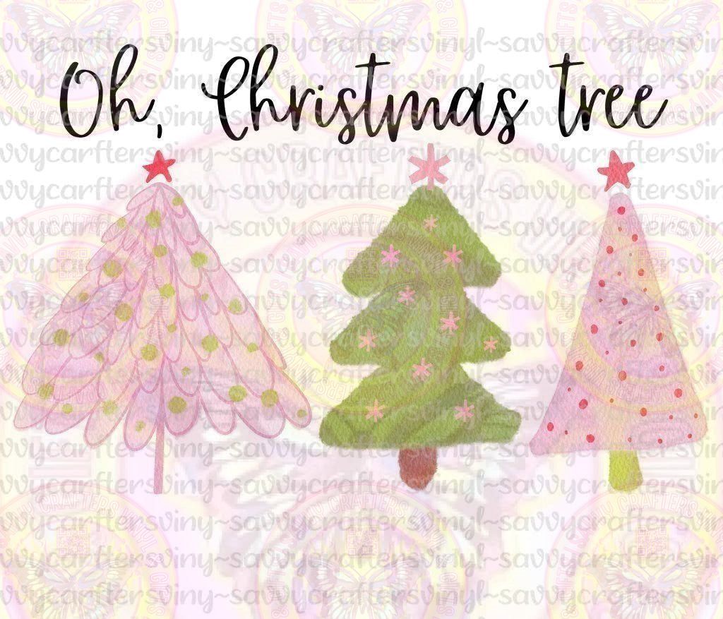 Oh, Christmas Tree Trendy - Savvy Crafters Vinyl & Gifts