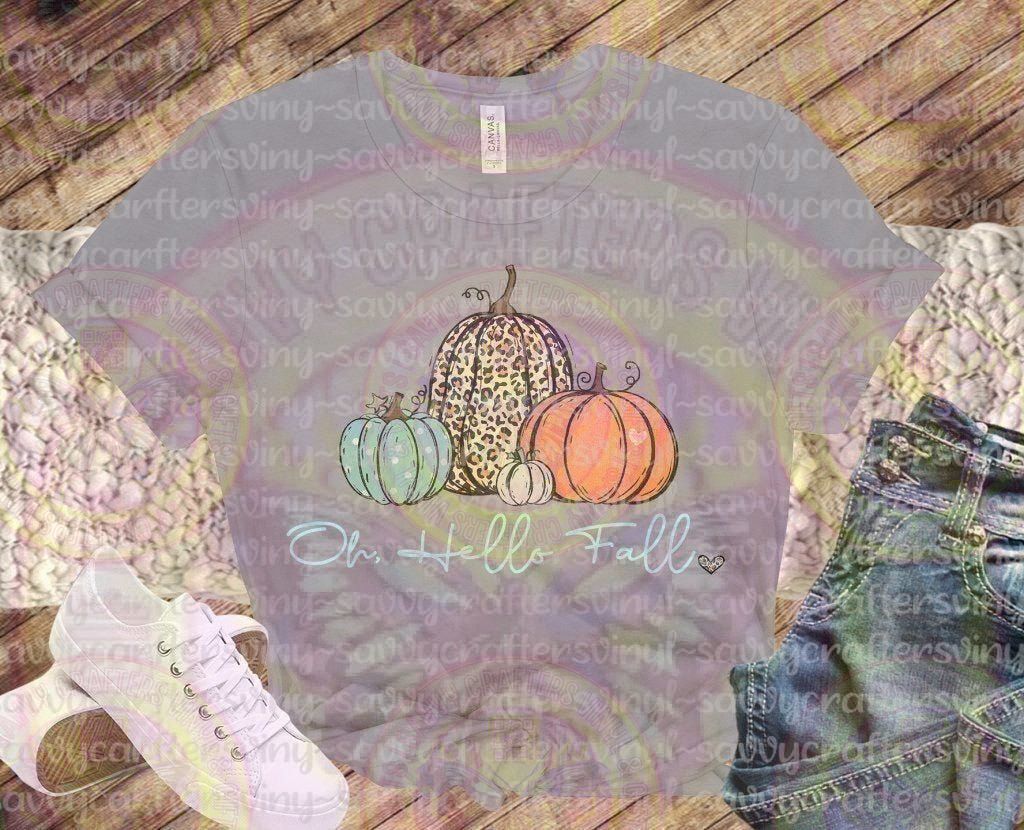 Oh, Hello Fall - Savvy Crafters Vinyl & Gifts