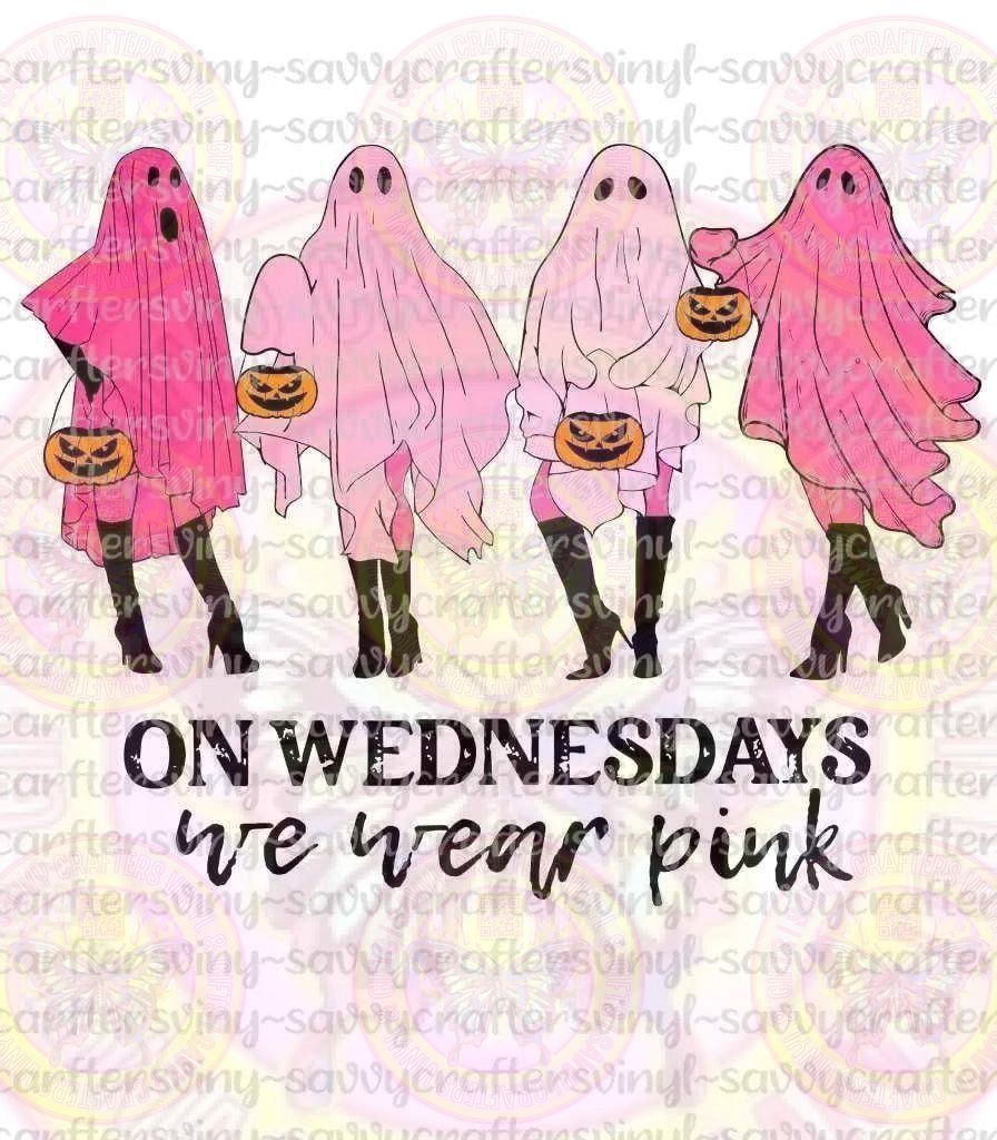 On Wednesdays We Wear Pink - Savvy Crafters Vinyl & Gifts