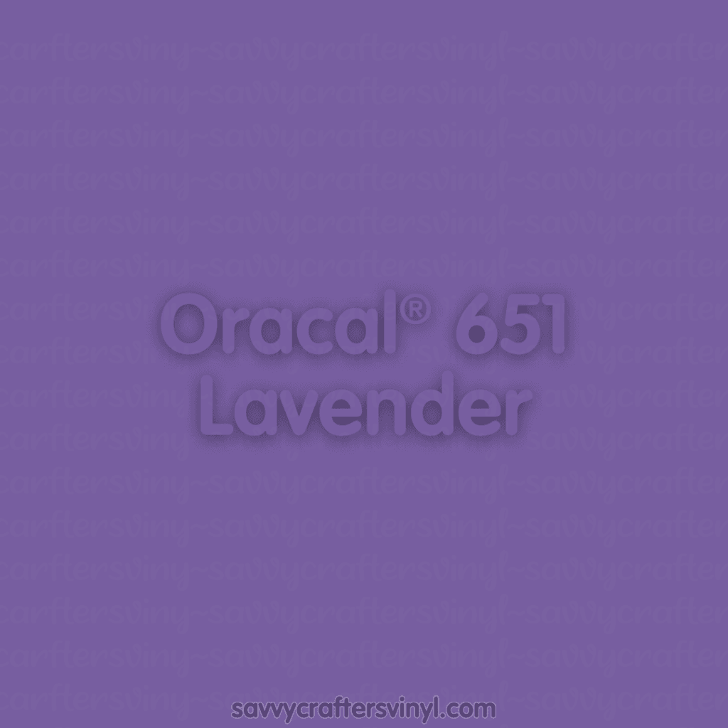 Oracal® 651 | Lavender - Savvy Crafters Vinyl & Gifts