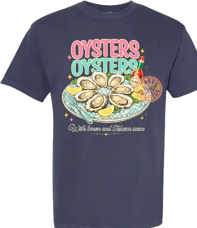 OYSTERS AND TABASCO - Savvy Crafters Vinyl & Gifts