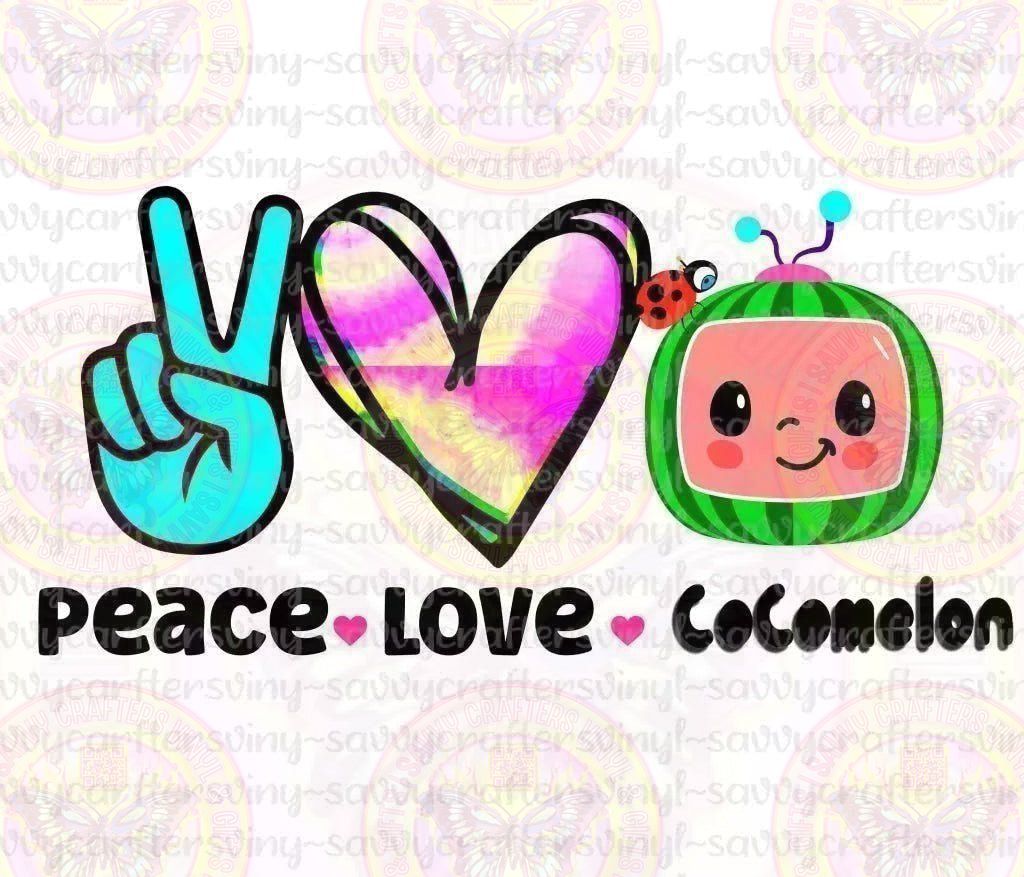 Peace Love Coco - Savvy Crafters Vinyl & Gifts