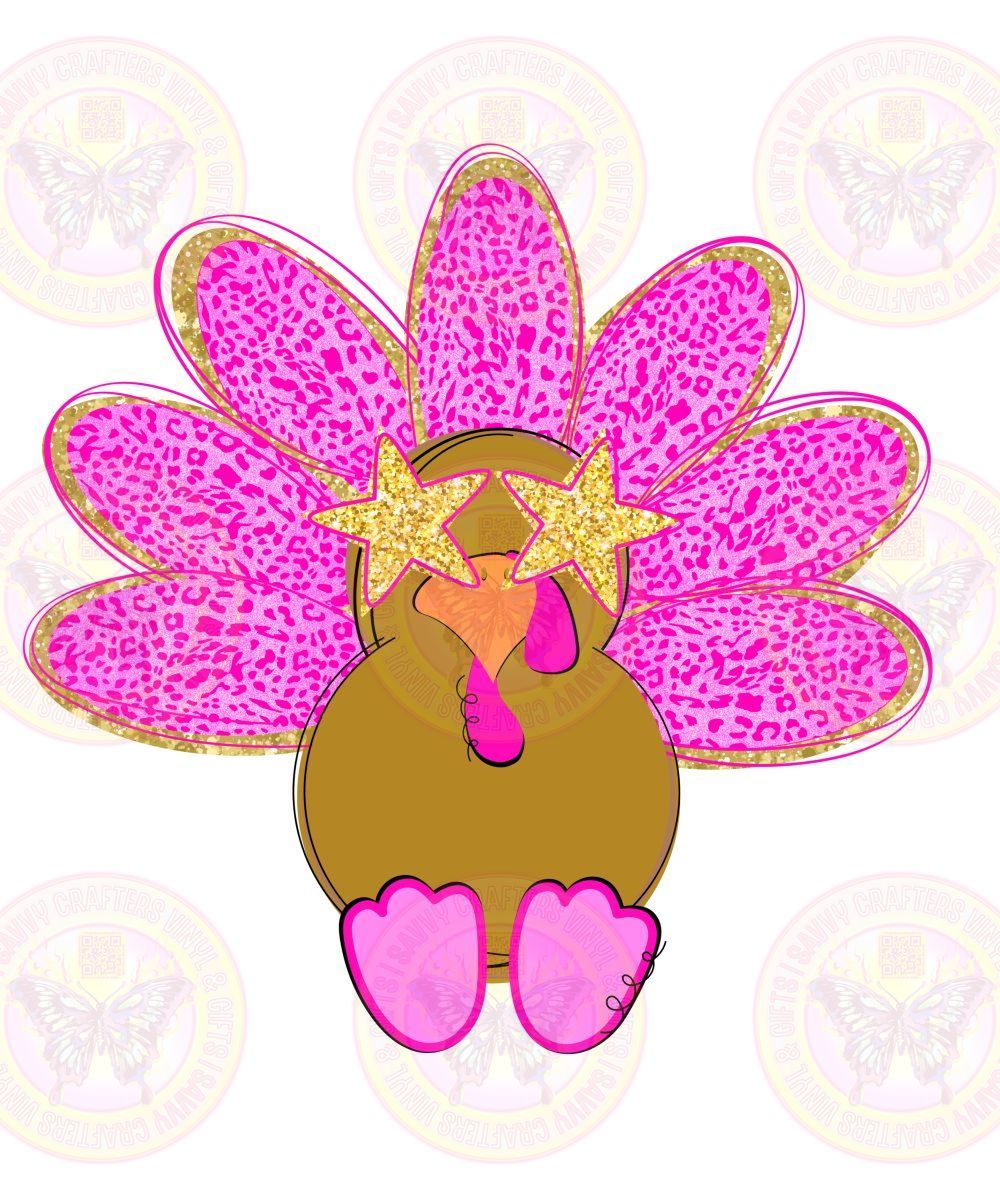 Preppy Turkey Trendy - Savvy Crafters Vinyl & Gifts