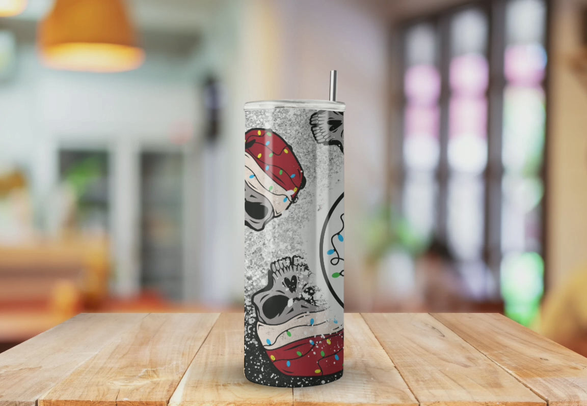 So Merry Its Scary Christmas - Fully Completed Tumbler Skinny Straight 20/30oz