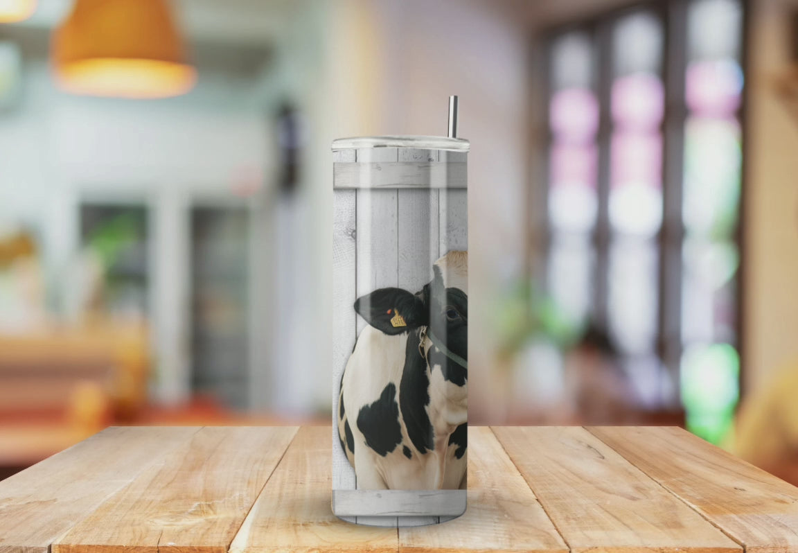 Moo B*tch Get out the Way  - Fully Completed Tumbler Skinny Straight 20/30oz