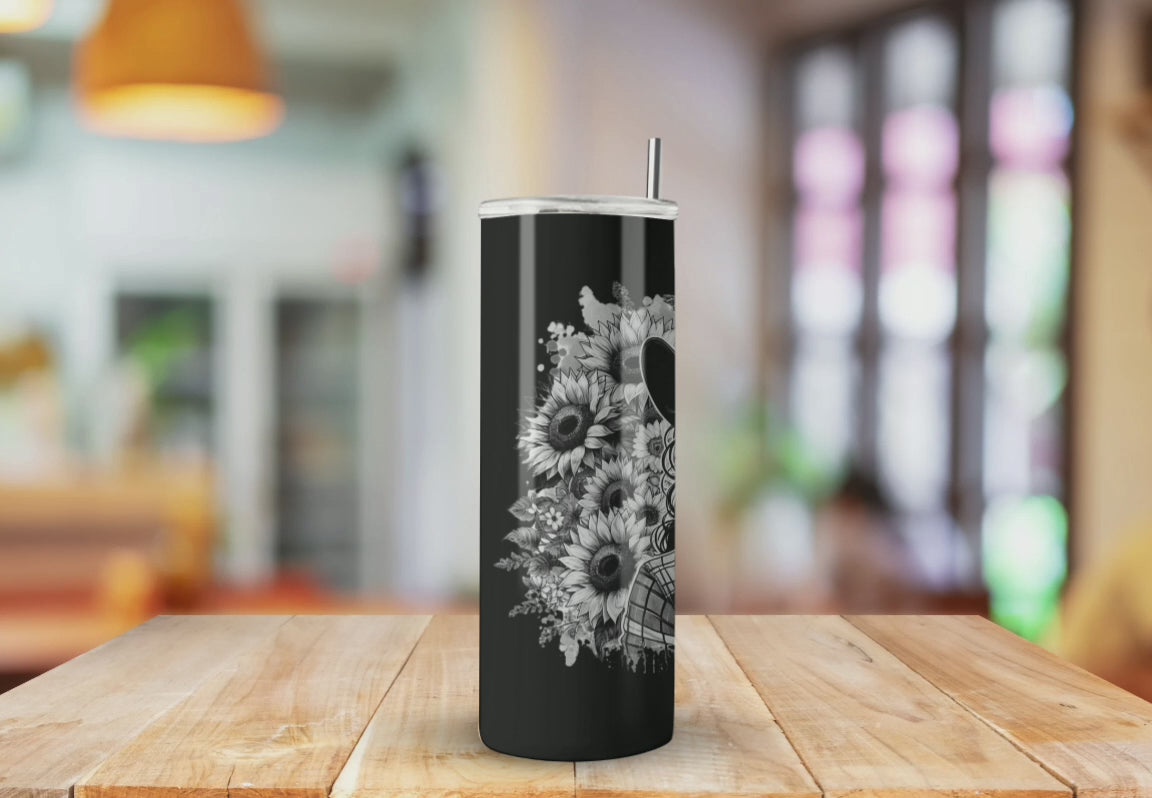 I only date Cowboys  - Fully Completed Tumbler Skinny Straight 20/30oz