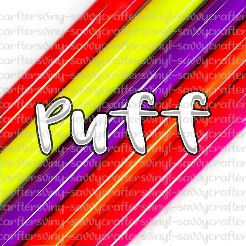 Puff HTV - Savvy Crafters Vinyl & Gifts
