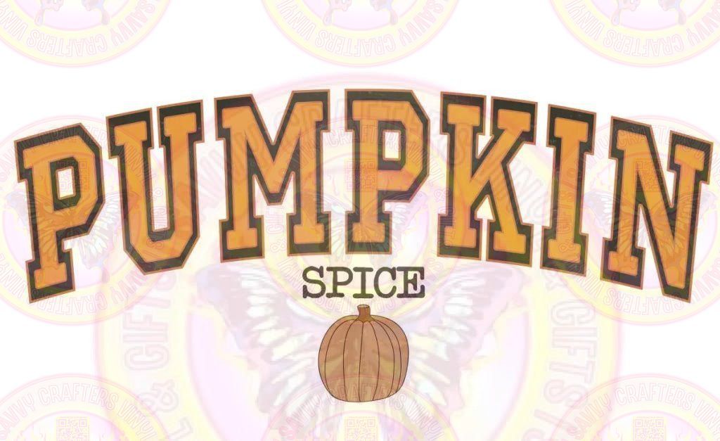 Pumpkin Spice Varsity - Savvy Crafters Vinyl & Gifts