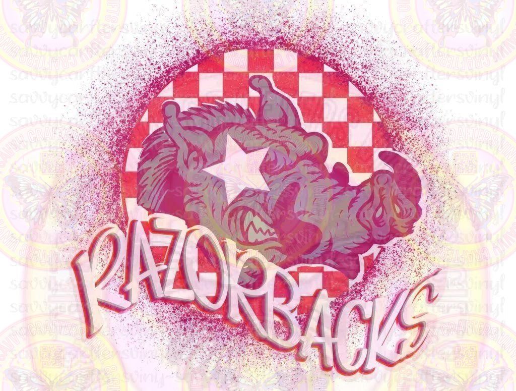 Razorbacks Chillin - Savvy Crafters Vinyl & Gifts