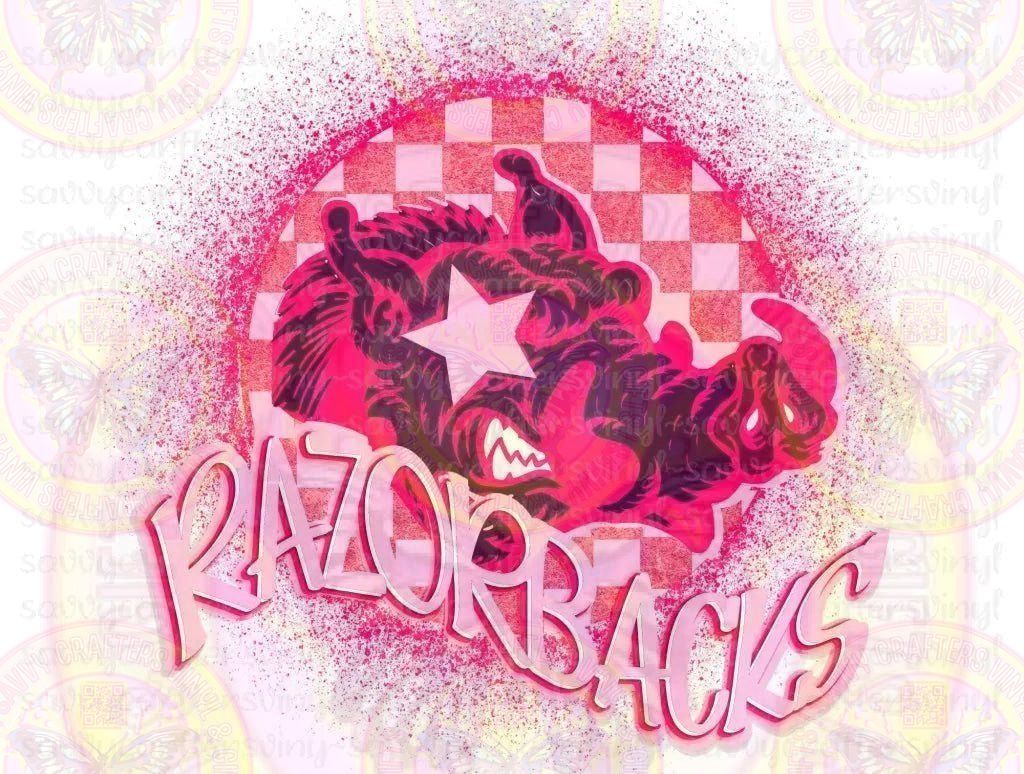 Razorbacks Chillin - Savvy Crafters Vinyl & Gifts