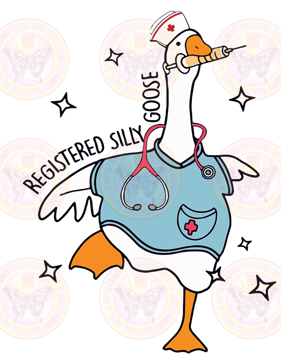 Registered Silly Nurse Duck - Savvy Crafters Vinyl & Gifts