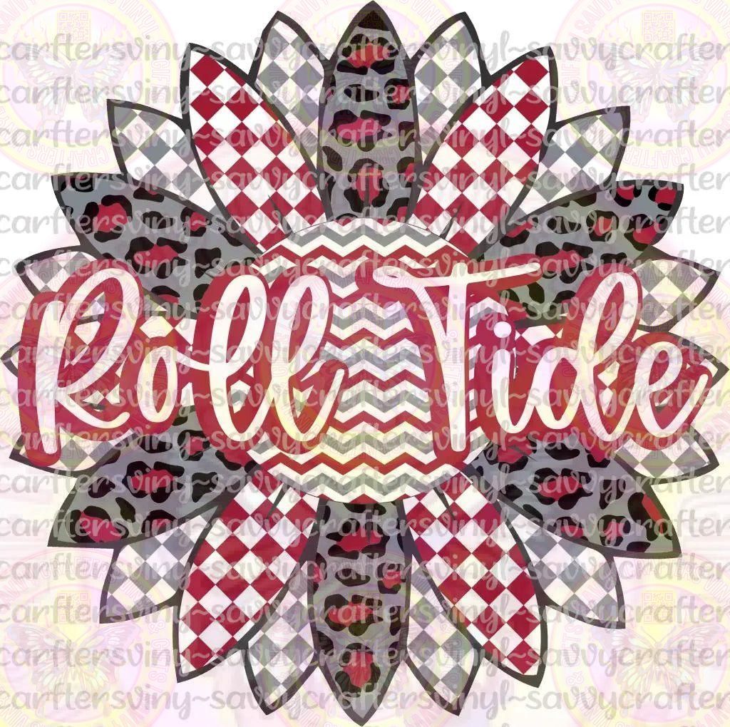 Roll Tide Sunflower - Savvy Crafters Vinyl & Gifts