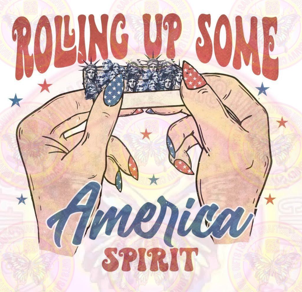 Rolling up some America Spirit - Savvy Crafters Vinyl & Gifts