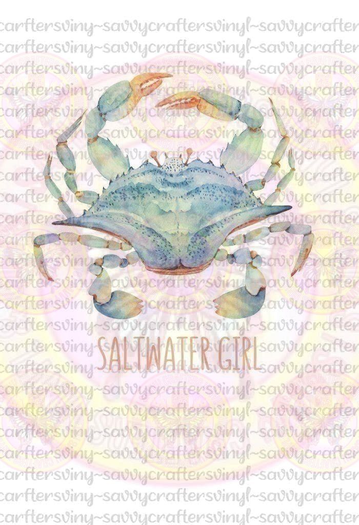 Saltwater Girl - Savvy Crafters Vinyl & Gifts