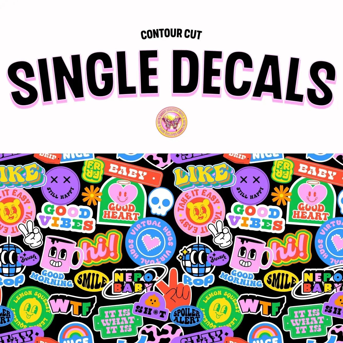 Single Decals - Single image - Savvy Crafters Vinyl & Gifts
