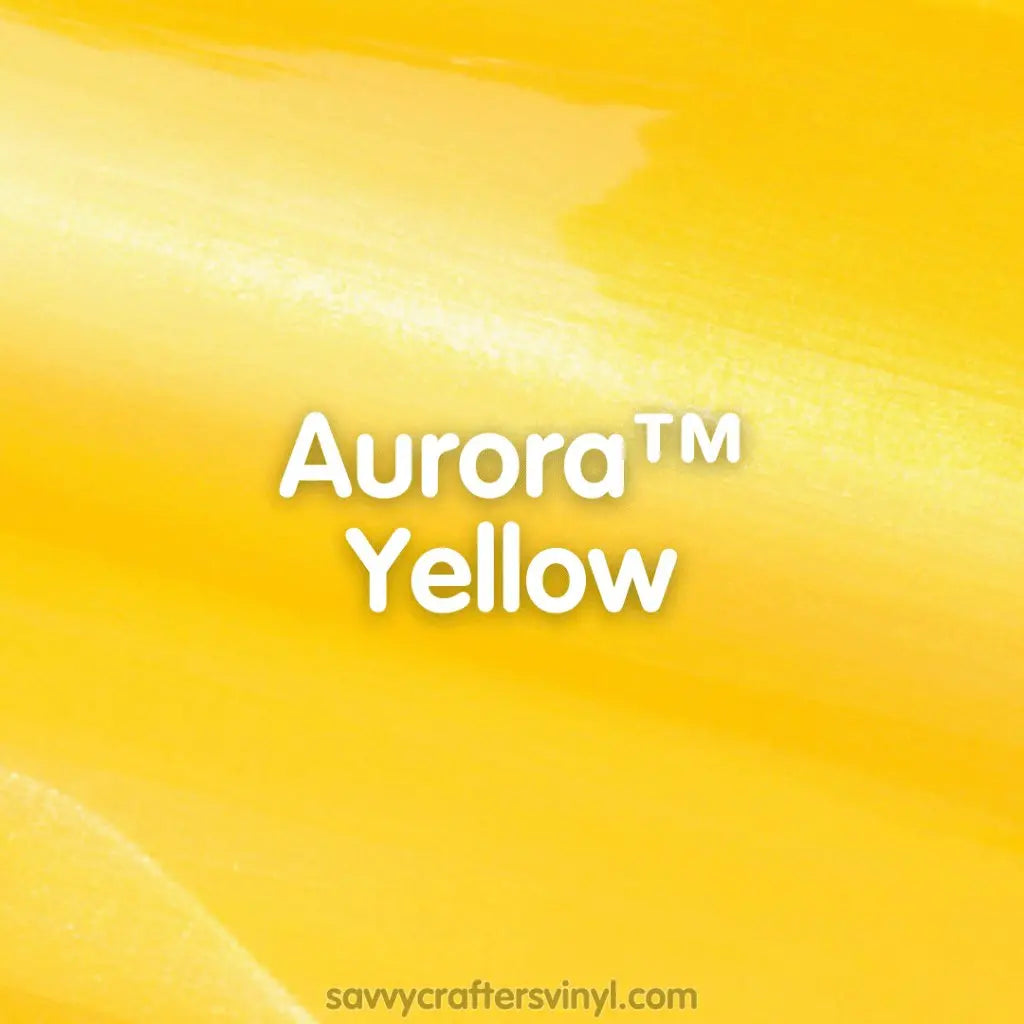 Siser Aurora™ | Yellow - Savvy Crafters Vinyl & Gifts