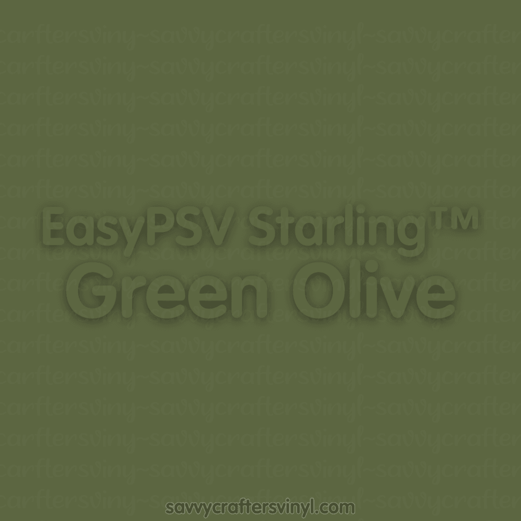 Siser EasyPSV Starling™ | Green Olive - Savvy Crafters Vinyl & Gifts