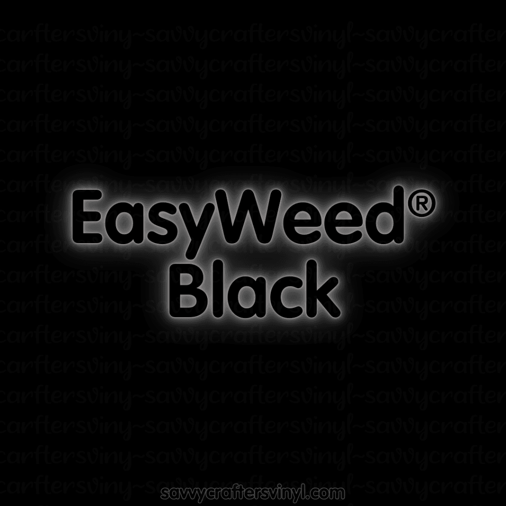 Siser Easyweed (12X15 Sheets) Black Heat Transfer Vinyl