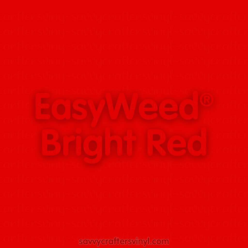 Siser Easyweed (12X15 Sheets) Bright Red Heat Transfer Vinyl
