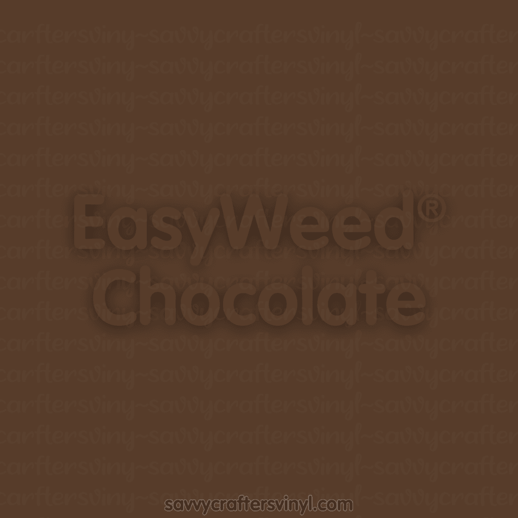 Siser Easyweed (12X15 Sheets) Chocolate Heat Transfer Vinyl