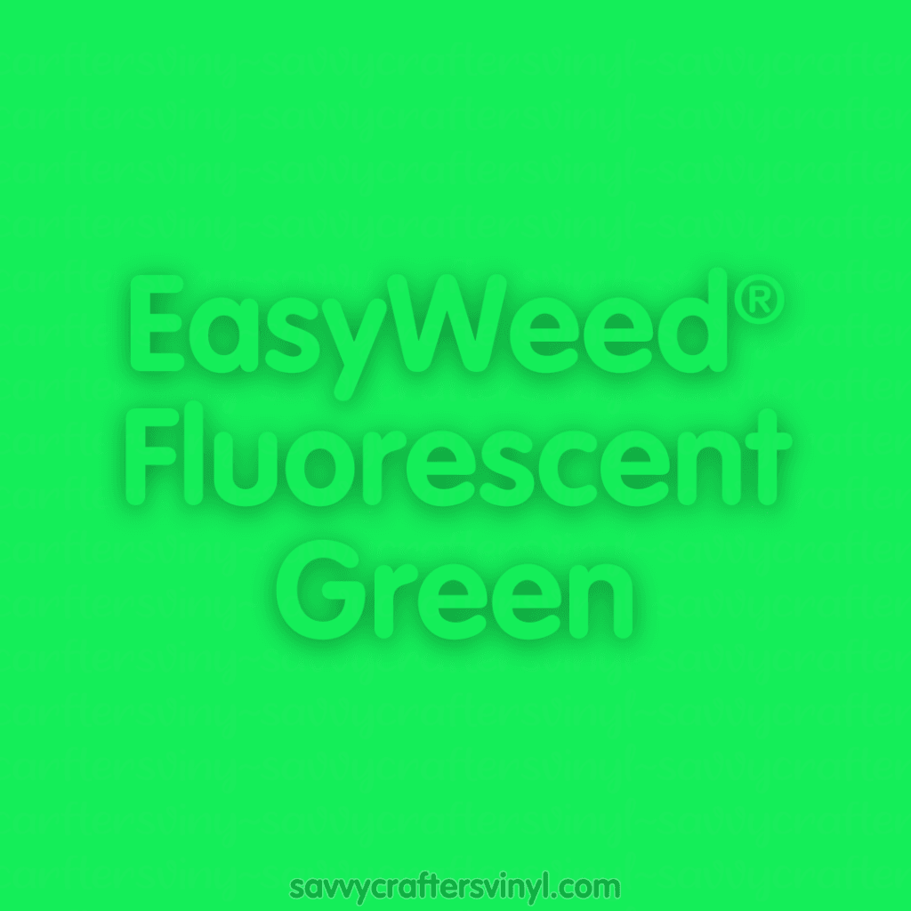Siser Easyweed (12X15 Sheets) Fluorescent Green Heat Transfer Vinyl