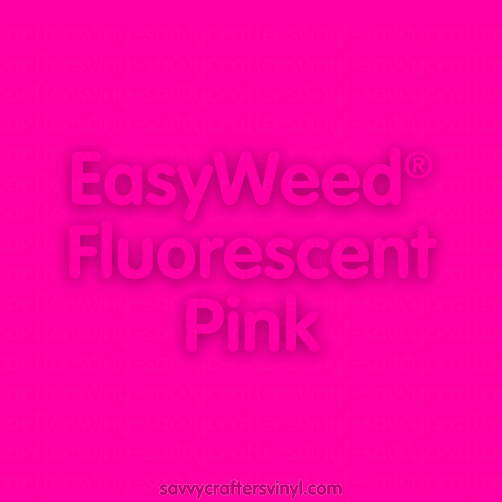 Siser Easyweed (12X15 Sheets) Fluorescent Pink Heat Transfer Vinyl