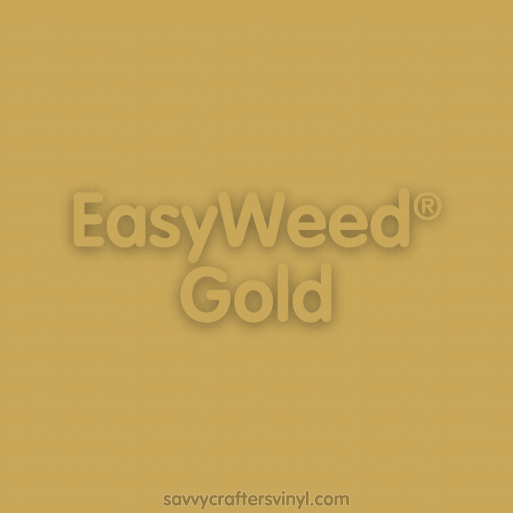 Siser Easyweed (12X15 Sheets) Gold Heat Transfer Vinyl