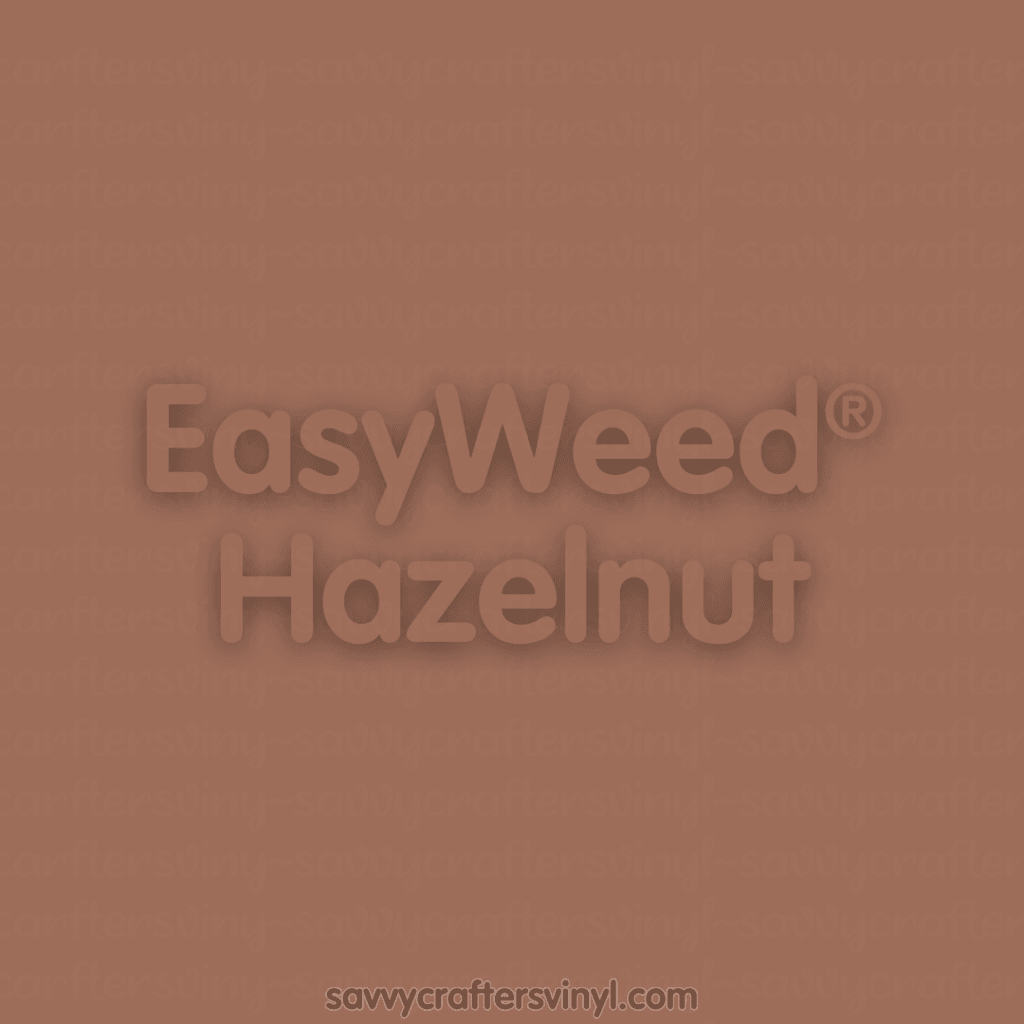 Siser Easyweed (12X15 Sheets) Hazelnut Heat Transfer Vinyl